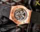 Copy Hublot Classic Fusion Hollow Rose Gold Iced Out Watches (7)_th.jpg
